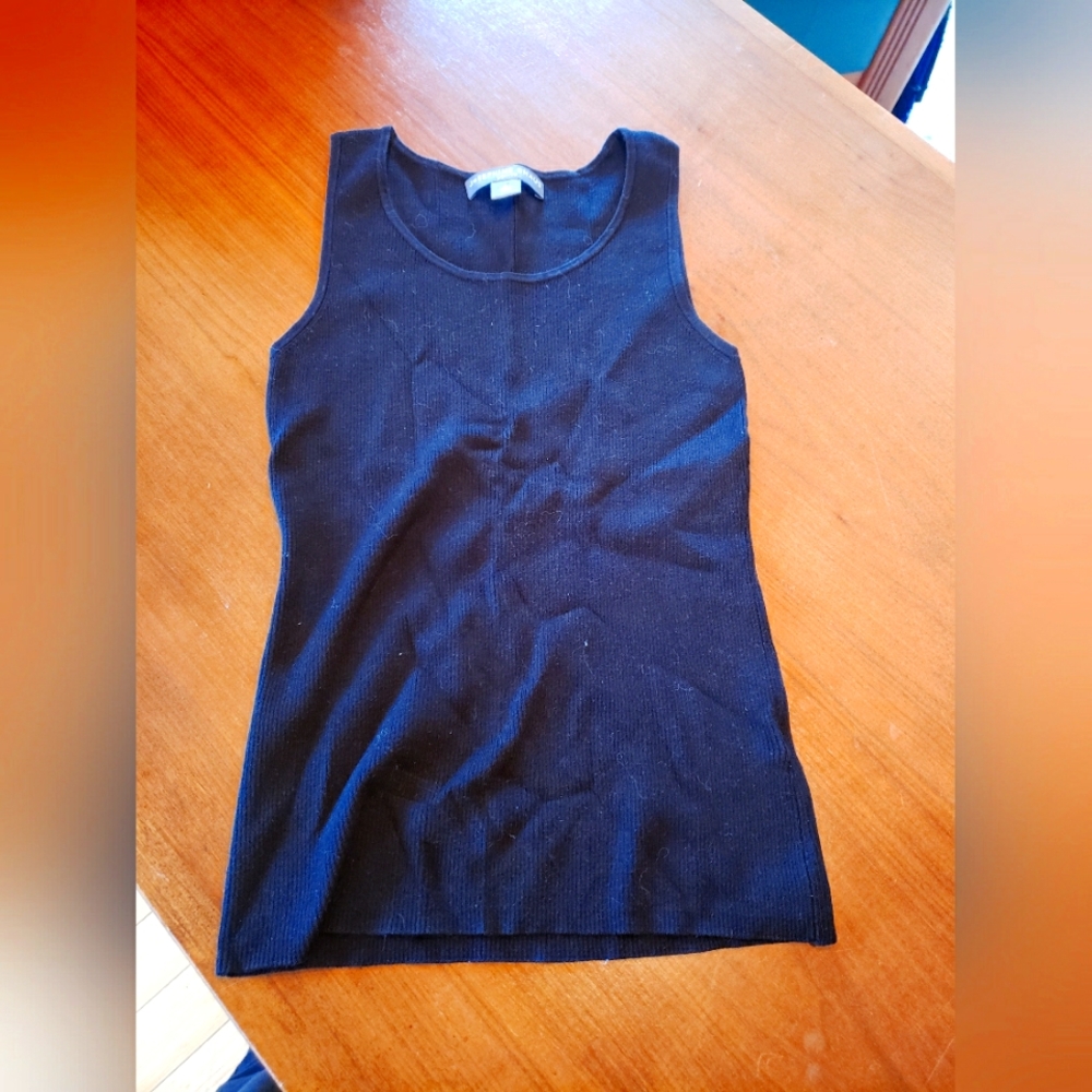 Black Josephine Chaus sleeveless sweater